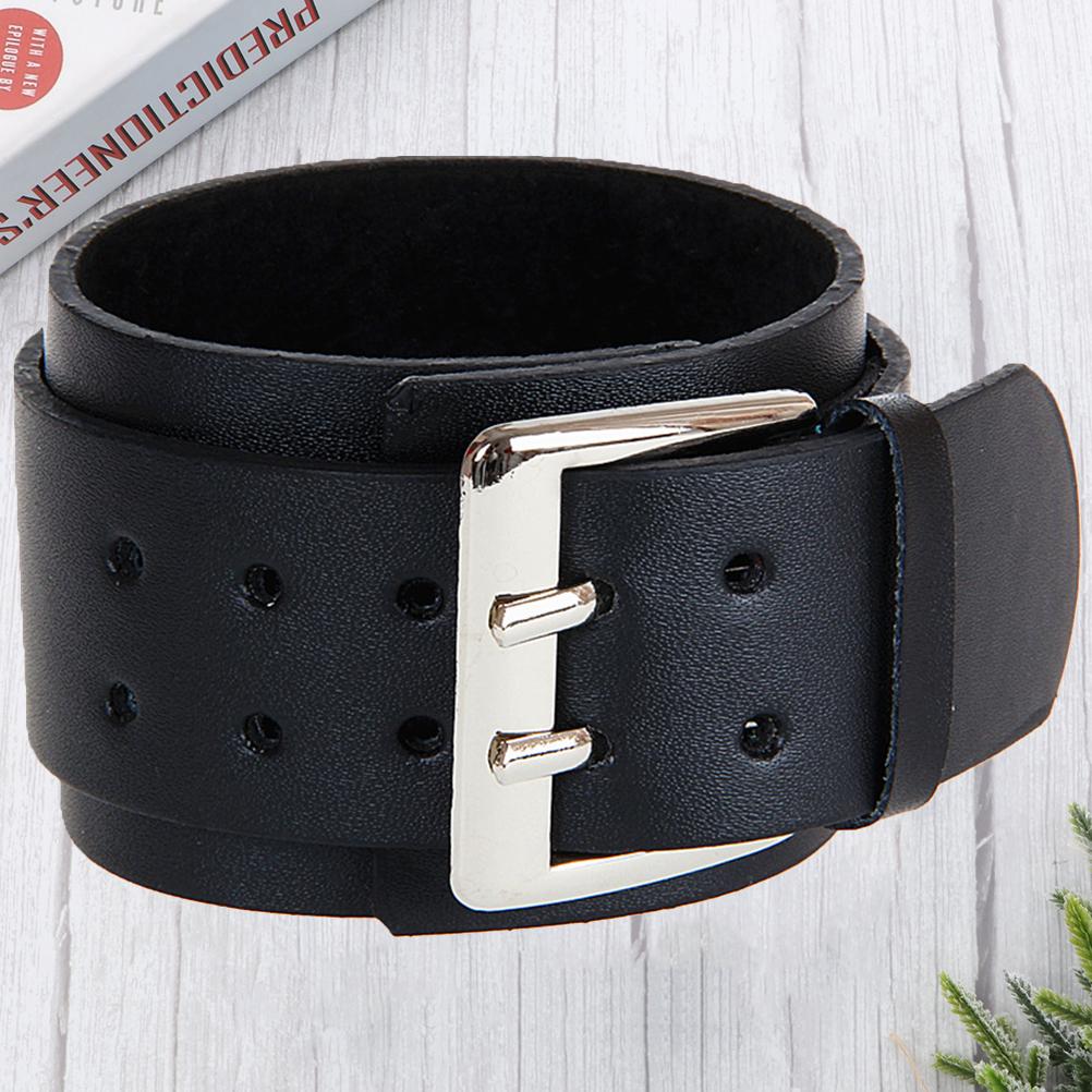 1pc Double Layers Bracelet With Big Buckle Bracelets For Men Hand Ornament Wristband for Men (Black) чорний
1pc Double Layers Bracelet With Big Buckle Bracelets For Men Hand Ornament Wristband for Men (Black) чорний