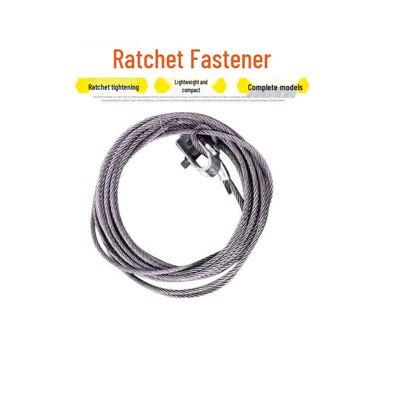 CUPBLU Heavy-Duty Ratchet Wire Rope Tensioner
CUPBLU Heavy-Duty Ratchet Wire Rope Tensioner