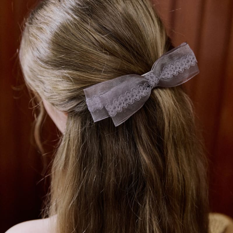 MERRYMOTIVE Ash gray double ribbon hairpin free
MERRYMOTIVE Ash gray double ribbon hairpin free