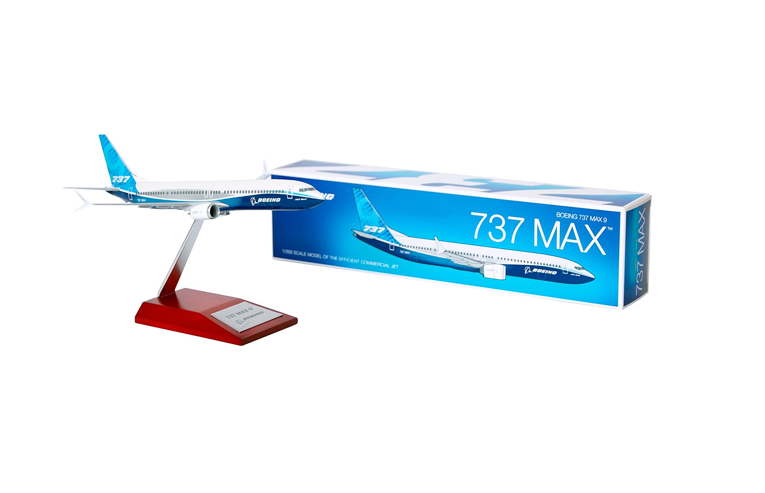 Пластиковая модель самолета Boeing Unified 737 MAX 9, литая модель (Boeing) (1/200)
Пластиковая модель самолета Boeing Unified 737 MAX 9, литая модель (Boeing) (1/200)