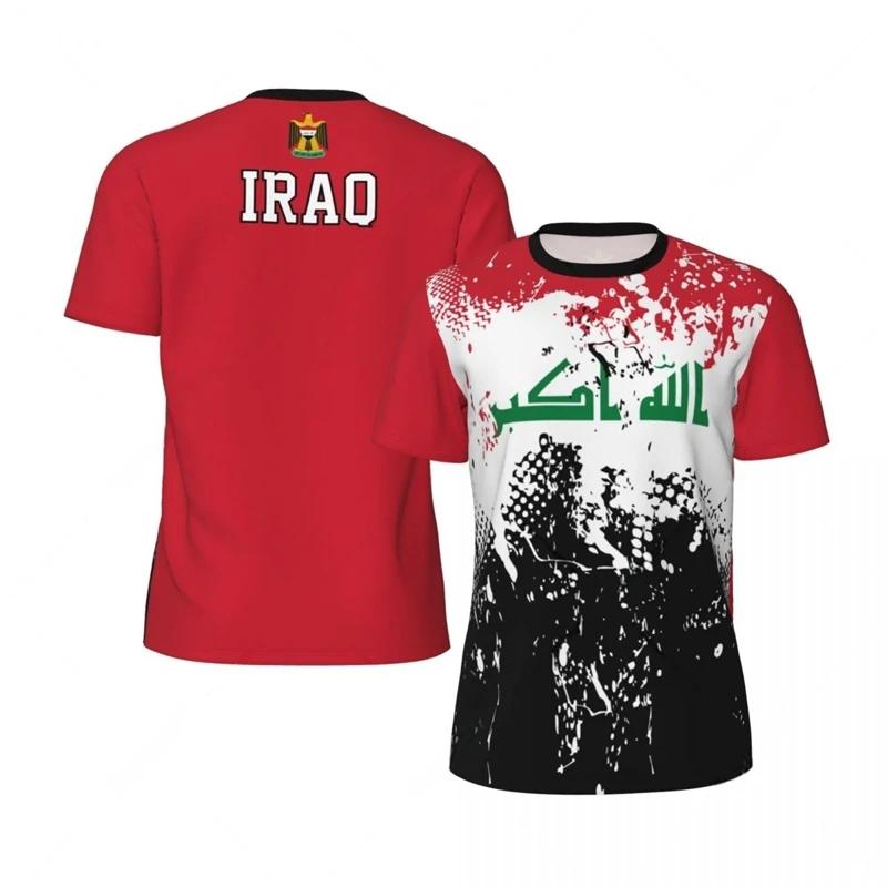 Iraq Flag Graphic Mens Football Jersey Fashion National Emblem 3D Printed Sports T Shirt Casual Oversized Breathable O Neck Tees 6XL
Iraq Flag Graphic Mens Football Jersey Fashion National Emblem 3D Printed Sports T Shirt Casual Oversized Breathable O Neck Tees 6XL