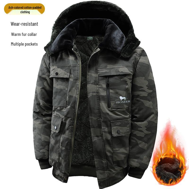 Men s Plus Size Cotton Velvet Winter Jacket - Thick, Warm, Casual, and Versatile Long Sleeve Style 180 (Fits 155-175 lbs)
Men s Plus Size Cotton Velvet Winter Jacket - Thick, Warm, Casual, and Versatile Long Sleeve Style 180 (Fits 155-175 lbs)
