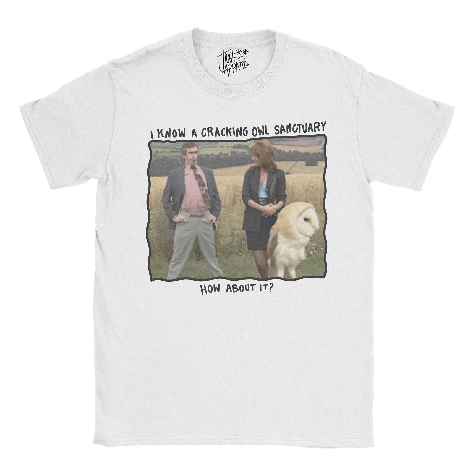 Alan Partridge - I know of a Cracking Owl Sanctuary Photo T shirt 4XL
Alan Partridge - I know of a Cracking Owl Sanctuary Photo T shirt 4XL