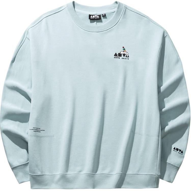 Anta Comfortable Casual Simple Loose Round Neck Pullover Sweatshirt Unisex Sweatshirt Grass-Blue 172518704-2 M
Anta Comfortable Casual Simple Loose Round Neck Pullover Sweatshirt Unisex Sweatshirt Grass-Blue 172518704-2 M