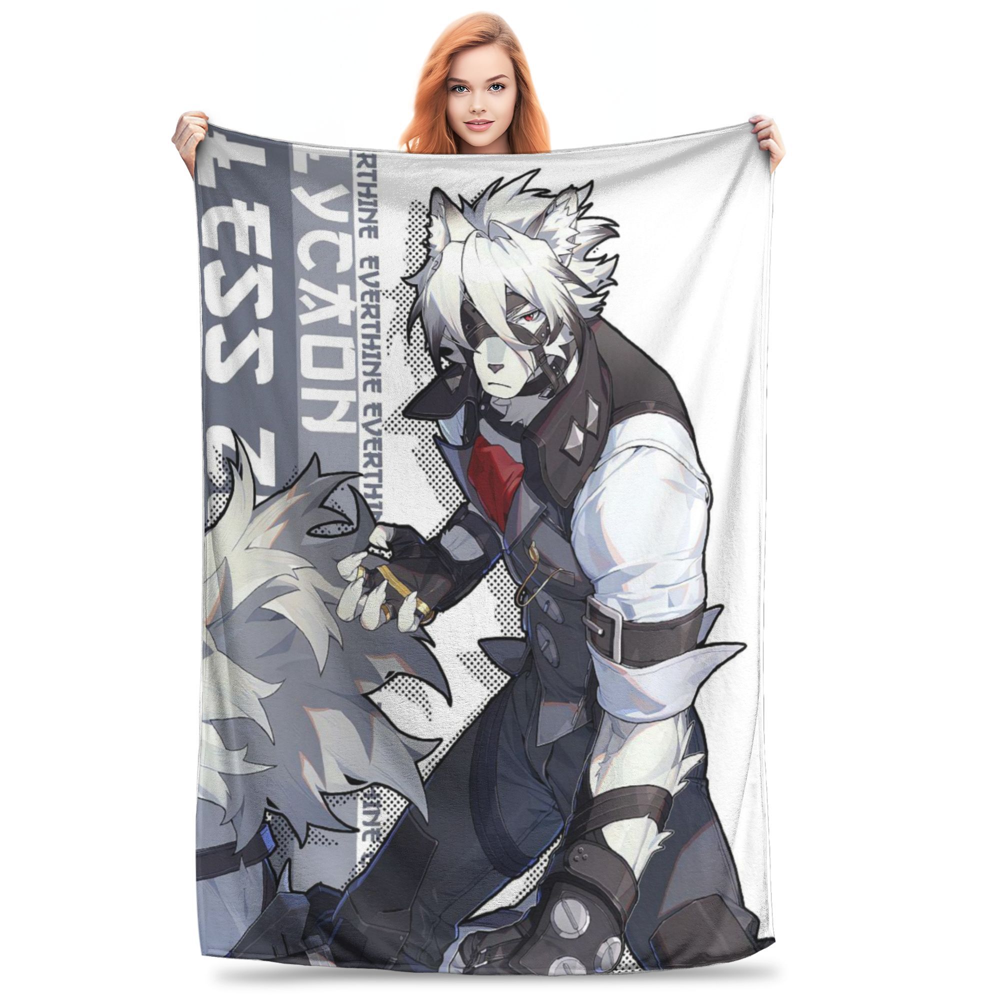 Zenless Zone Zero - Von Lycaon Blanket Multi-function Flannel Sofa Throw Blanket for Home Bedroom Travel Throws Bedspread Quilt 80x120cm
Zenless Zone Zero - Von Lycaon Blanket Multi-function Flannel Sofa Throw Blanket for Home Bedroom Travel Throws Bedspread Quilt 80x120cm