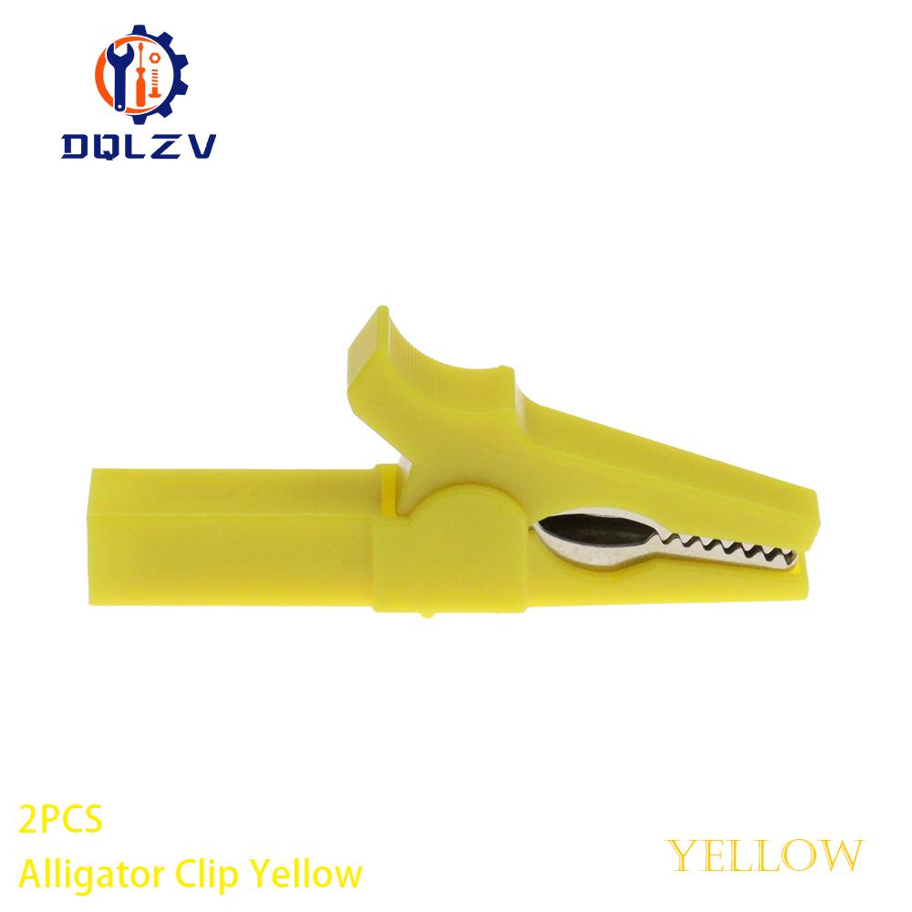 2PCS Battery Test Clip 55MM HV Alligator Clip For Banana Plug 4mm Multimeter Pen Cable Probes Crocodile Clip
2PCS Battery Test Clip 55MM HV Alligator Clip For Banana Plug 4mm Multimeter Pen Cable Probes Crocodile Clip