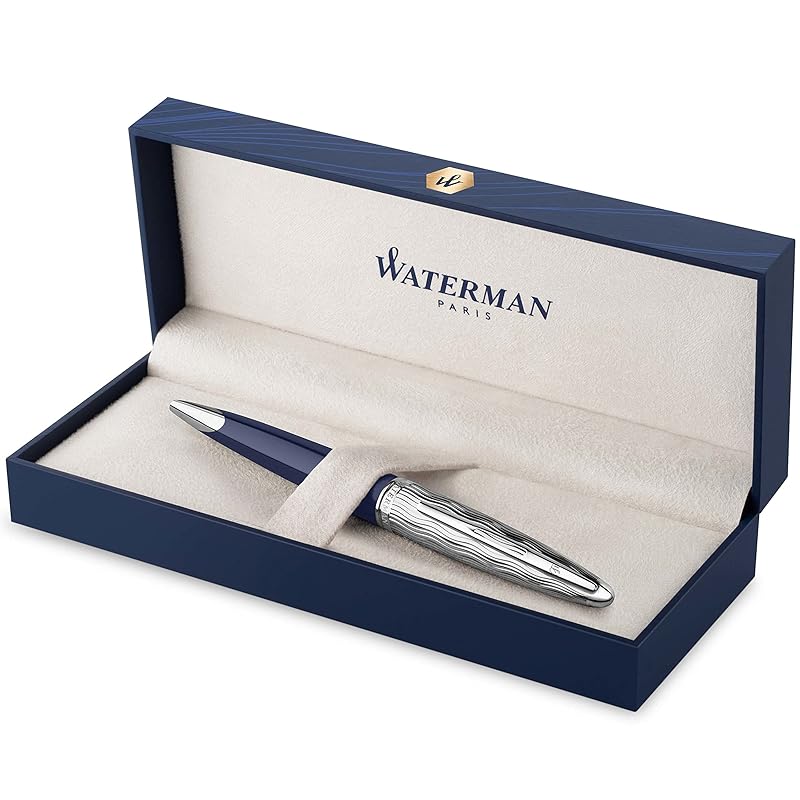 Waterman waterman official Karen Deluxe special edition ballpoint pen luxury brand gift blue ST 2166425
Waterman waterman official Karen Deluxe special edition ballpoint pen luxury brand gift blue ST 2166425
