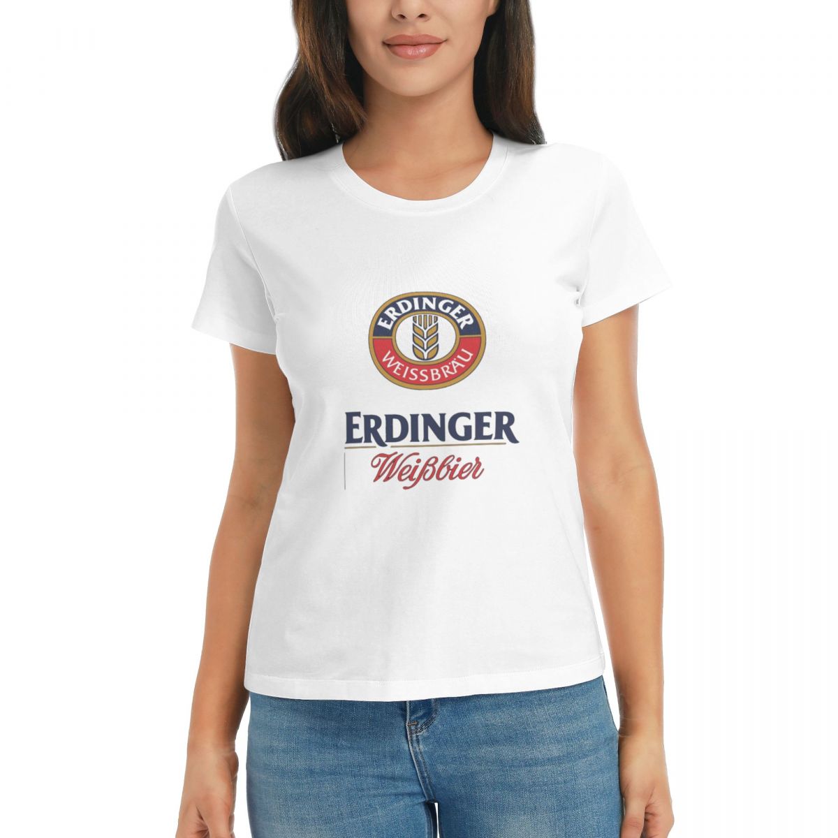 Women TShirt Erdinger Weissbier Merch Summer Short Sleeve Tees Crew Neck Cotton T Shirts Clothes Tops Streetwear S
Women TShirt Erdinger Weissbier Merch Summer Short Sleeve Tees Crew Neck Cotton T Shirts Clothes Tops Streetwear S