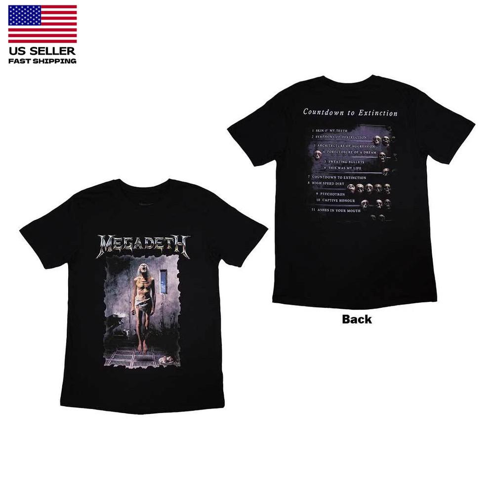 New Apparel Megadeth 2025 Unisex Countdown Unisex T-Shirt XXXL
New Apparel Megadeth 2025 Unisex Countdown Unisex T-Shirt XXXL