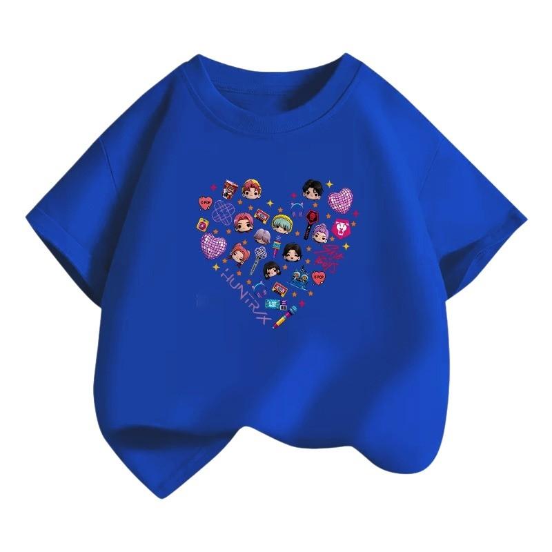 Kids Girls Kpop Hunters Zoey Mira Rumi Sajaboys Derpy Print T-shirt 170cm синій
Kids Girls Kpop Hunters Zoey Mira Rumi Sajaboys Derpy Print T-shirt 170cm синій
