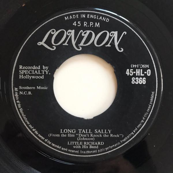7inch Record LITTLE RICHARD - Long Tall Sally 45HL08366 London Records UK Rock Used
7inch Record LITTLE RICHARD - Long Tall Sally 45HL08366 London Records UK Rock Used