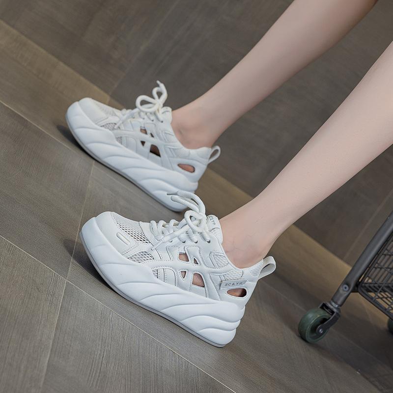 Thick-soled heightening little white shoes women s casual fashion versatile explosive version hollow, light and breathable women s shoes 34
Thick-soled heightening little white shoes women s casual fashion versatile explosive version hollow, light and breathable women s shoes 34