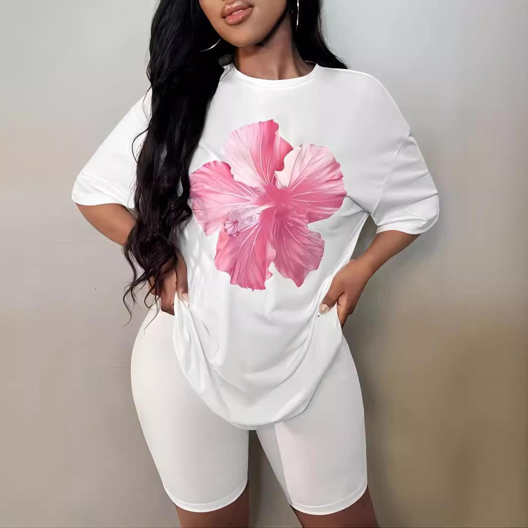 Хлопковая женская футболка с милым принтом M
Хлопковая женская футболка с милым принтом M