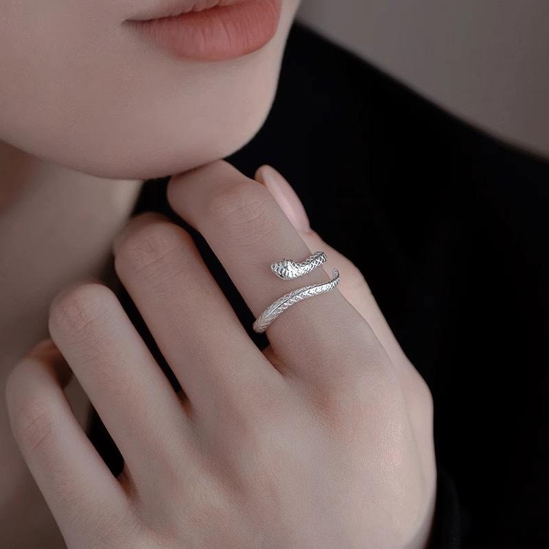 Spirit Snake Ring Female Birthday Year Zodiac Fashion Personality Niche Design Temperament Versatile Advanced Sense Open Index Finger Ring
Spirit Snake Ring Female Birthday Year Zodiac Fashion Personality Niche Design Temperament Versatile Advanced Sense Open Index Finger Ring