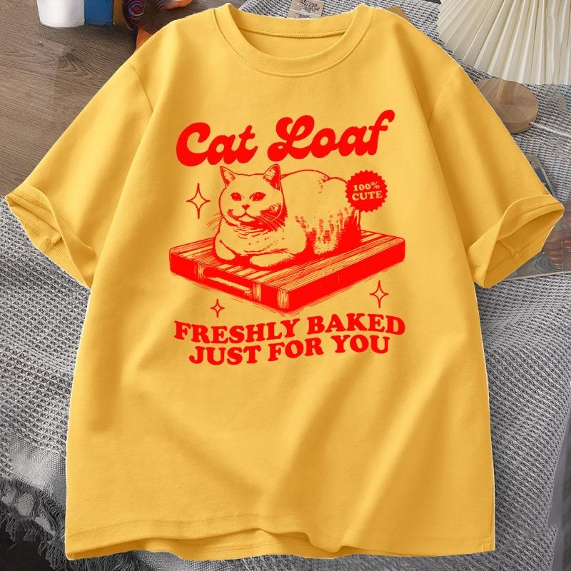 Funny Cat Loaf Tshirts Unisex Women Retro Tshirts Cat Lover Graphic Tees Unisex Summer Cotton Short Sleeve T Shirt Streetwear 4XL
Funny Cat Loaf Tshirts Unisex Women Retro Tshirts Cat Lover Graphic Tees Unisex Summer Cotton Short Sleeve T Shirt Streetwear 4XL