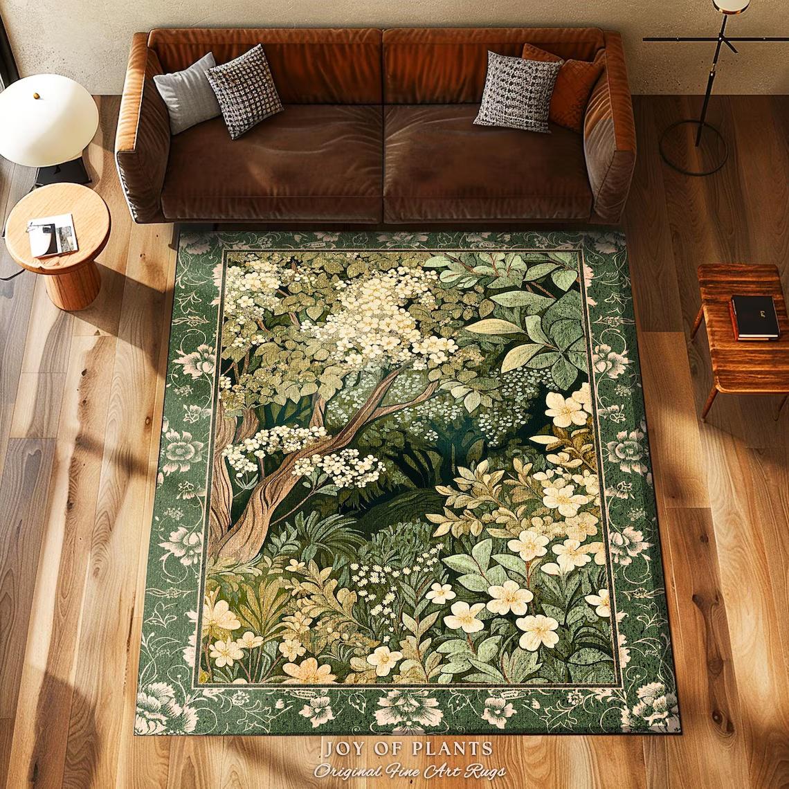French Botanical Forest Print Carpet Elegant Floral Rug Vintage Nature Inspired Mat for Bedroom Living Room Decor 60*90cm
French Botanical Forest Print Carpet Elegant Floral Rug Vintage Nature Inspired Mat for Bedroom Living Room Decor 60*90cm