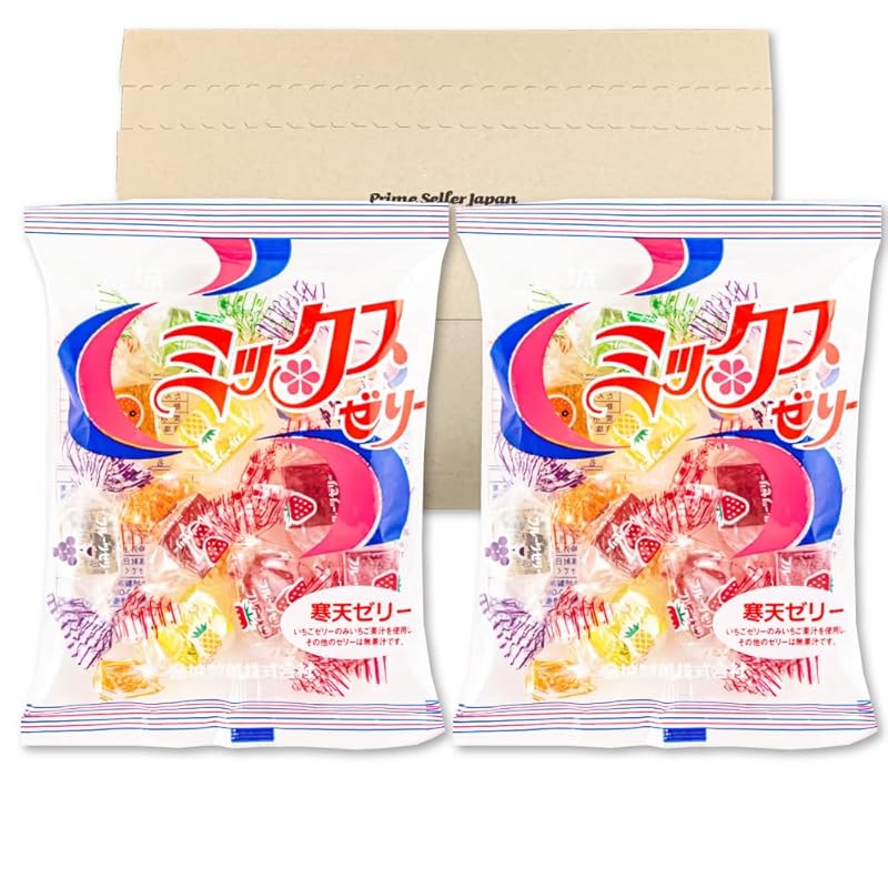 Kinjo Seika mixed jelly 125g x2 bag set PSJBOX fruit agar jelly ASMR Jelly wrapped in wafer Japanese sweets
Kinjo Seika mixed jelly 125g x2 bag set PSJBOX fruit agar jelly ASMR Jelly wrapped in wafer Japanese sweets