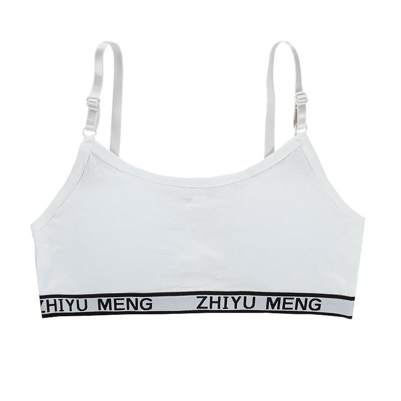 Girls Cotton Adjustable Strap Wireless Bra with Insert Pads for Teens One Size (Underbust 60-78cm) белый
Girls Cotton Adjustable Strap Wireless Bra with Insert Pads for Teens One Size (Underbust 60-78cm) белый