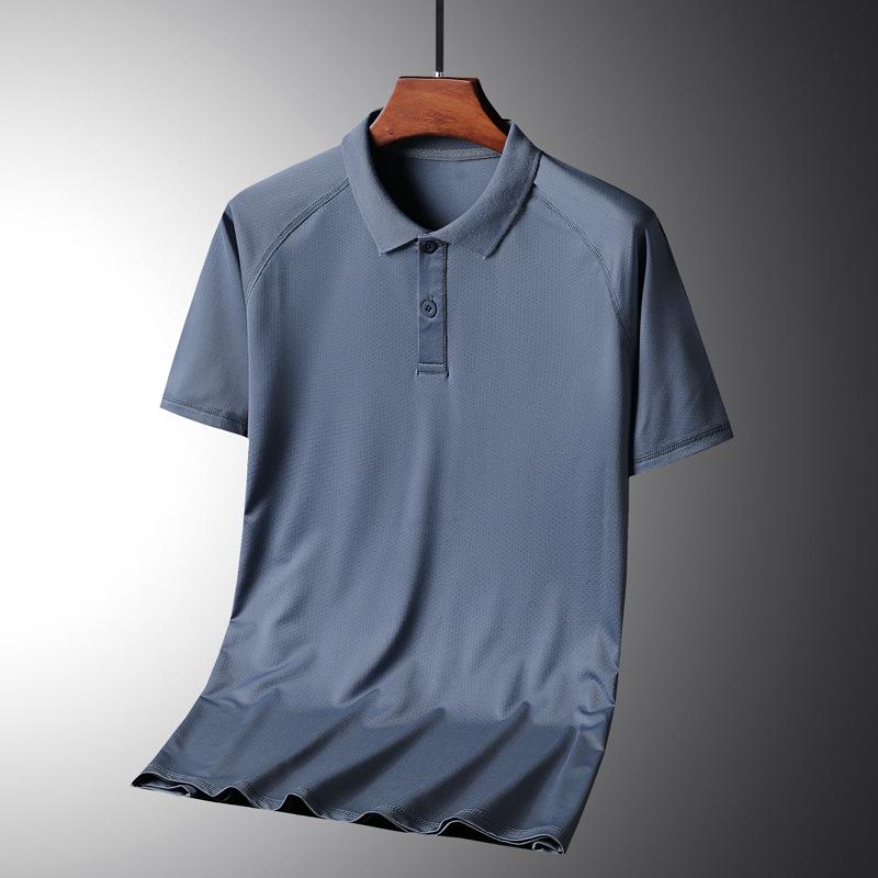 Мужская летняя рубашка-поло из ледяного шелка, быстросохнущая - Легкая тонкая однотонная с коротким рукавом для мужчин среднего и пожилого возраста L
Мужская летняя рубашка-поло из ледяного шелка, быстросохнущая - Легкая тонкая однотонная с коротким рукавом для мужчин среднего и пожилого возраста L