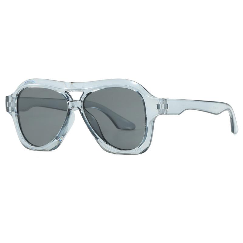 Vintage Round Sunglasses for Women Men Oversized Frame Double Bridges Glasses Female Stylish Chic Sun Eyeglasses Green Color Shades As Picture
Vintage Round Sunglasses for Women Men Oversized Frame Double Bridges Glasses Female Stylish Chic Sun Eyeglasses Green Color Shades As Picture