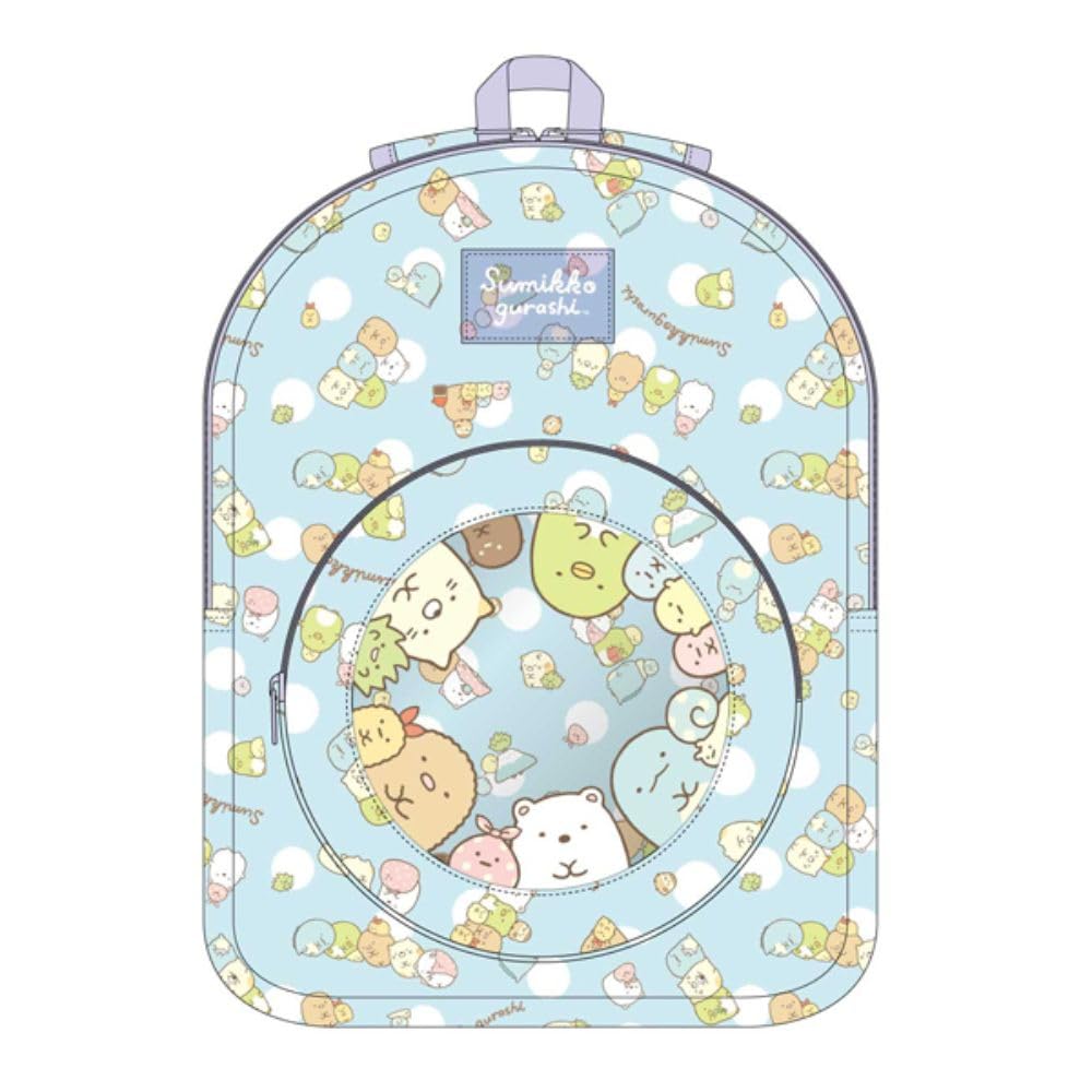 Shobido Sumikkogurashi Clear Pocket Backpack Purple SK19797 Goods Character Children Rucksack Travel Excursion Sumikkogurashi Sumikko Standard
Shobido Sumikkogurashi Clear Pocket Backpack Purple SK19797 Goods Character Children Rucksack Travel Excursion Sumikkogurashi Sumikko Standard