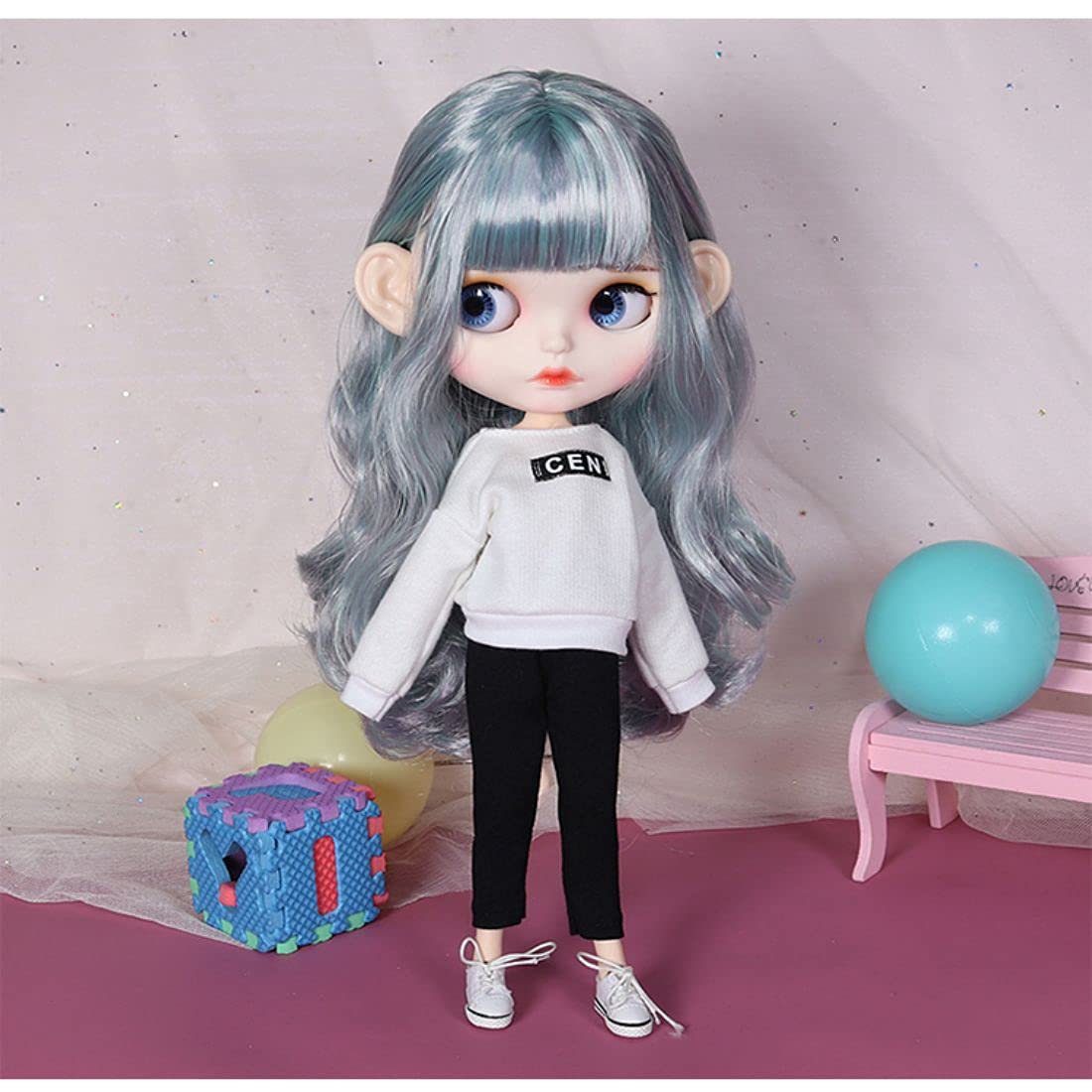 Кукла ICY Fortune Days Подходит для куклы ростом 30 см Платье Подходит для Licca Одежда Одежда для куклы Pullip, 1/6 Аксессуары, Blythe, Obitsu, 6+ (16)
Кукла ICY Fortune Days Подходит для куклы ростом 30 см Платье Подходит для Licca Одежда Одежда для куклы Pullip, 1/6 Аксессуары, Blythe, Obitsu, 6+ (16)