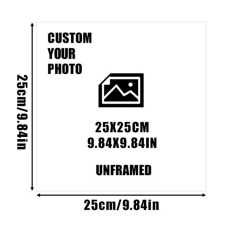 Персонализированный печатный постер Ваши фотографии на холсте Украшение дома Индивидуальный постер Домашние животные Свадьба Семья Искусство Живопись Для фестивалей, вечеринок, тематических мероприятий 25x25cm
Персонализированный печатный постер Ваши фотографии на холсте Украшение дома Индивидуальный постер Домашние животные Свадьба Семья Искусство Живопись Для фестивалей, вечеринок, тематических мероприятий 25x25cm