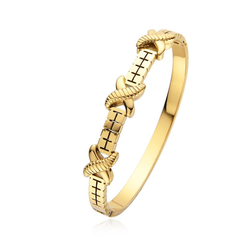 Fashion Jewelry Stainless Steel Cross Bracelet Cubic Zircon Color Enamel Bangle for Women Geometric Desgin Knot Wristband 17cm
Fashion Jewelry Stainless Steel Cross Bracelet Cubic Zircon Color Enamel Bangle for Women Geometric Desgin Knot Wristband 17cm