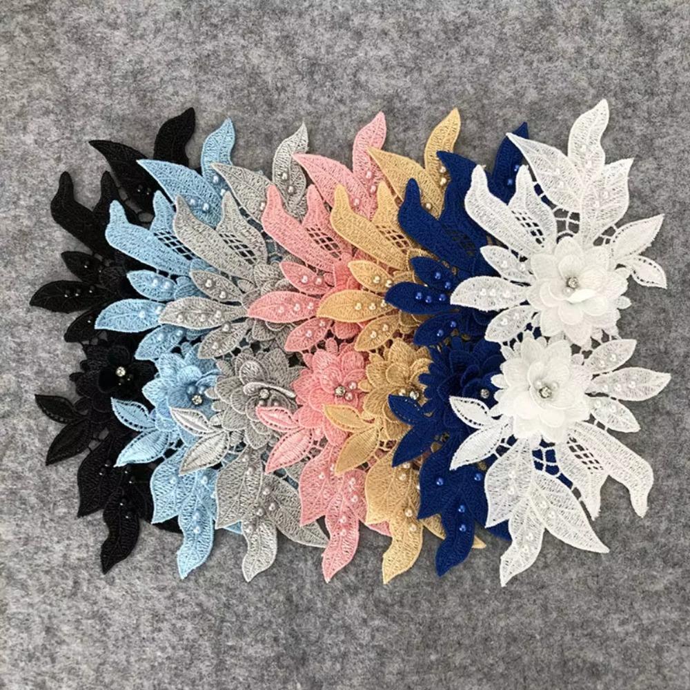 Hollow Embroidery Patch Gorgeous Clothes Patches Pearl Flower Applique Evening Dress рожевий
Hollow Embroidery Patch Gorgeous Clothes Patches Pearl Flower Applique Evening Dress рожевий
