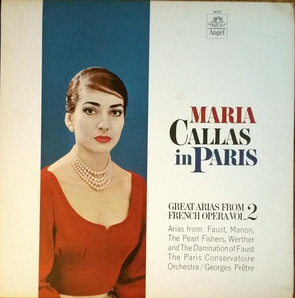 LP Record MARIA CALLAS Maria Callas In Paris Great Arias 36147 ANGEL 1963 US Classical Used
LP Record MARIA CALLAS Maria Callas In Paris Great Arias 36147 ANGEL 1963 US Classical Used