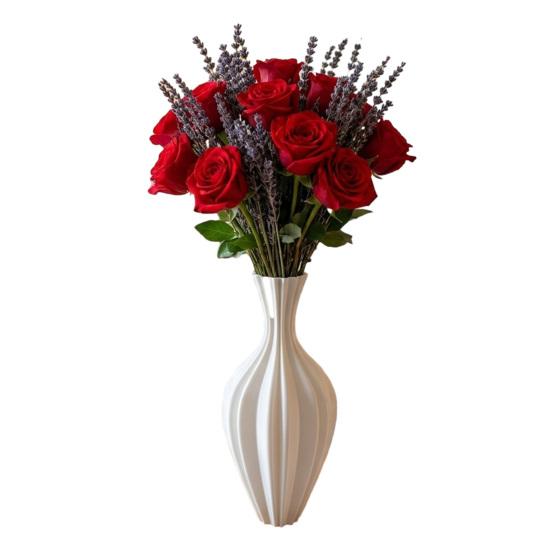 3D Printed Vase Geometric Design Modern Decorative Vase for Living Room Kitchen Counter Dining Shelf Office Coffee Table
3D Printed Vase Geometric Design Modern Decorative Vase for Living Room Kitchen Counter Dining Shelf Office Coffee Table