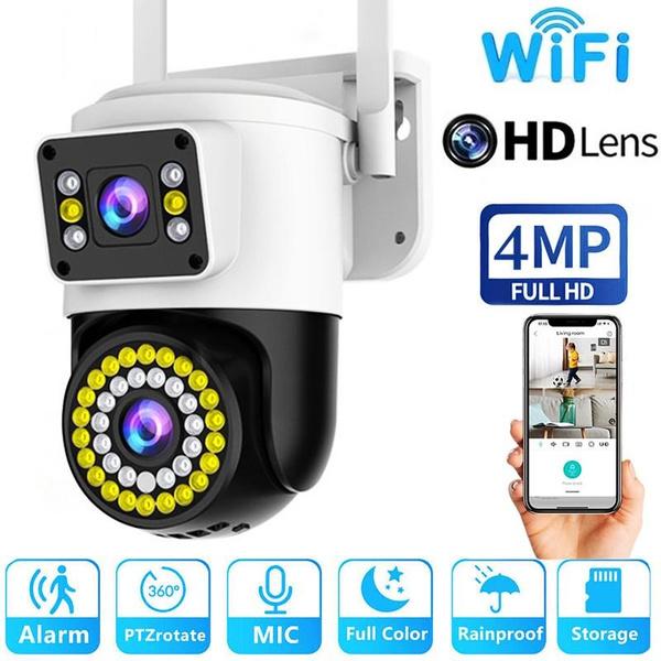 2MP 2K двойной объектив HD Wi-Fi камера наблюдения PTZ-камера двусторонний домофон полноцветное ночное видение IP-камера наблюдения с обнаружением формы человека
2MP 2K двойной объектив HD Wi-Fi камера наблюдения PTZ-камера двусторонний домофон полноцветное ночное видение IP-камера наблюдения с обнаружением формы человека