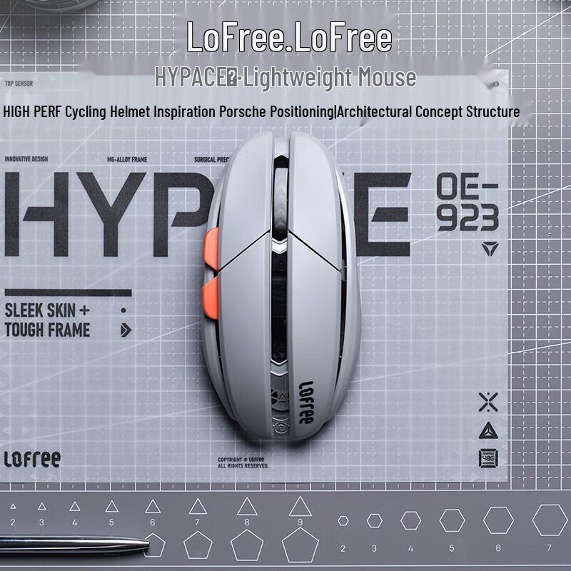 LOFREE HYPACE Multi-Mode Wireless Mouse
LOFREE HYPACE Multi-Mode Wireless Mouse