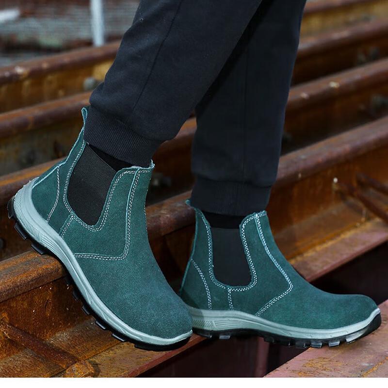 Longchan Men s Steel Toe Anti-Smashing High-Top Work Boots 36
Longchan Men s Steel Toe Anti-Smashing High-Top Work Boots 36