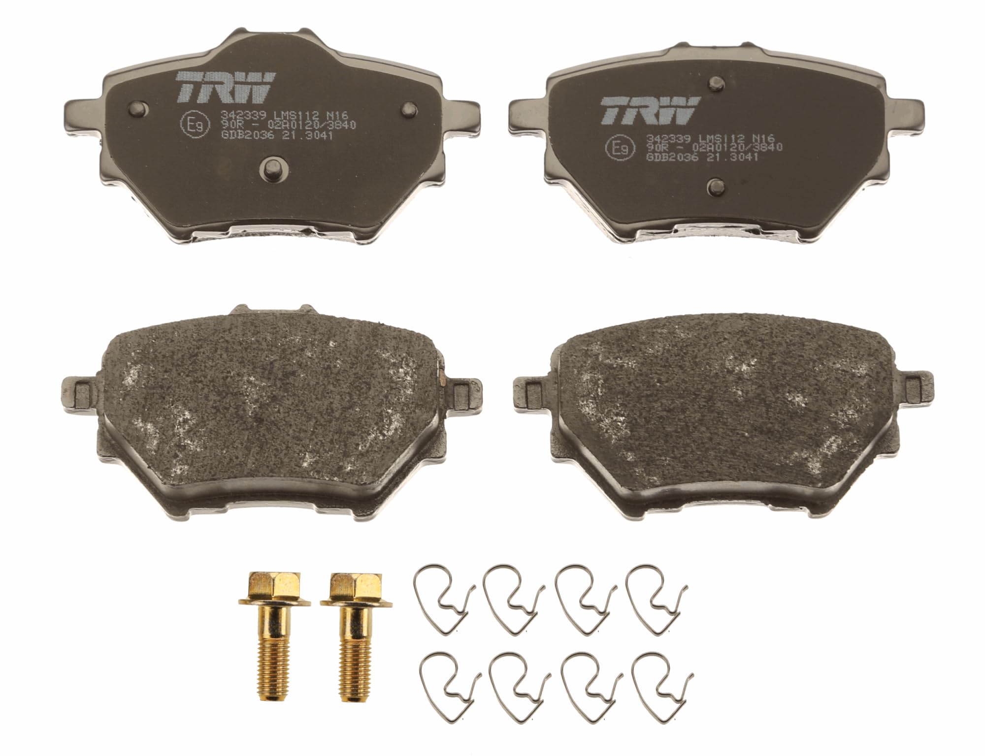 TRW Brake Pad Rear Citroen, DS Automobiles, Jeep, FAW Haima Motors, Opel, Peugeot, Peugeot (DF-PSA), Vauxhall GDB2036
TRW Brake Pad Rear Citroen, DS Automobiles, Jeep, FAW Haima Motors, Opel, Peugeot, Peugeot (DF-PSA), Vauxhall GDB2036