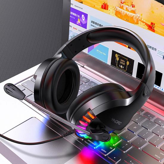 Проводная игровая гарнитура Q2, наушники со светодиодной подсветкой и микрофоном для компьютеров, ноутбуков
Проводная игровая гарнитура Q2, наушники со светодиодной подсветкой и микрофоном для компьютеров, ноутбуков