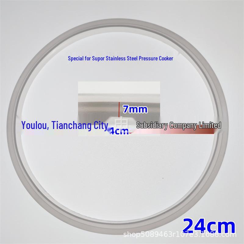 Aluminum Pressure Cooker Sealing Ring, Stainless Steel Rubber Ring, 22CM/24CM/26CM Accessories
Aluminum Pressure Cooker Sealing Ring, Stainless Steel Rubber Ring, 22CM/24CM/26CM Accessories