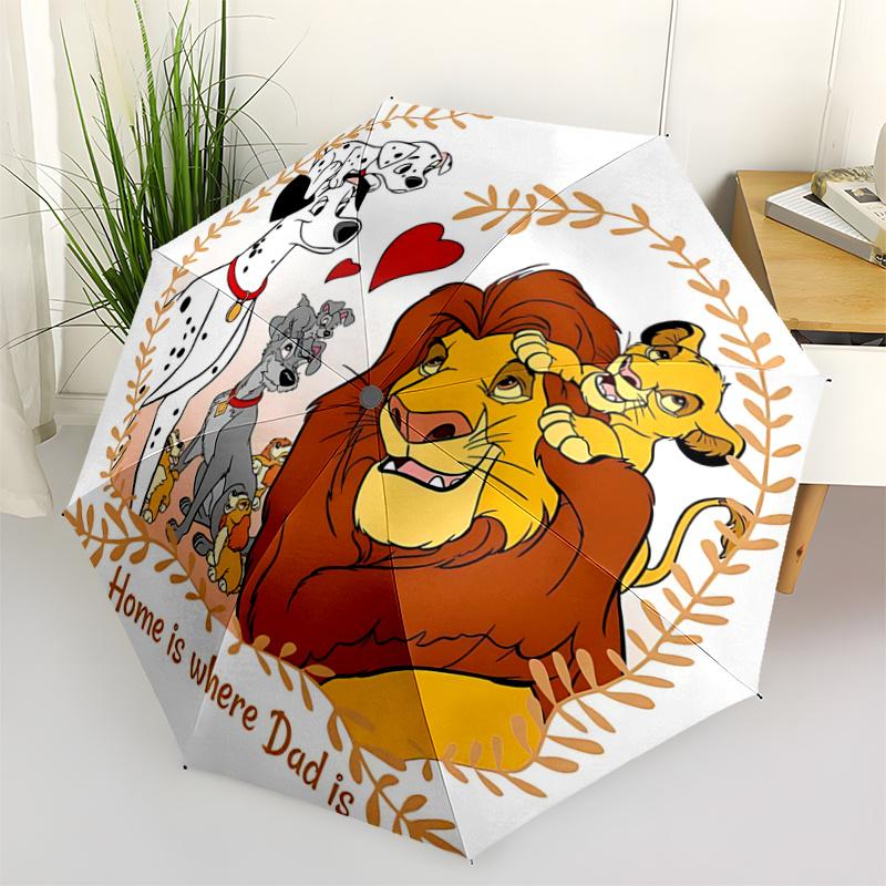 1pc Home is where Dad is Lion King Family Portrait Disney Print Automatic Opening Umbrella - Perfect for Present, 8-Rib Iron Frame Outdoor U
1pc Home is where Dad is Lion King Family Portrait Disney Print Automatic Opening Umbrella - Perfect for Present, 8-Rib Iron Frame Outdoor U