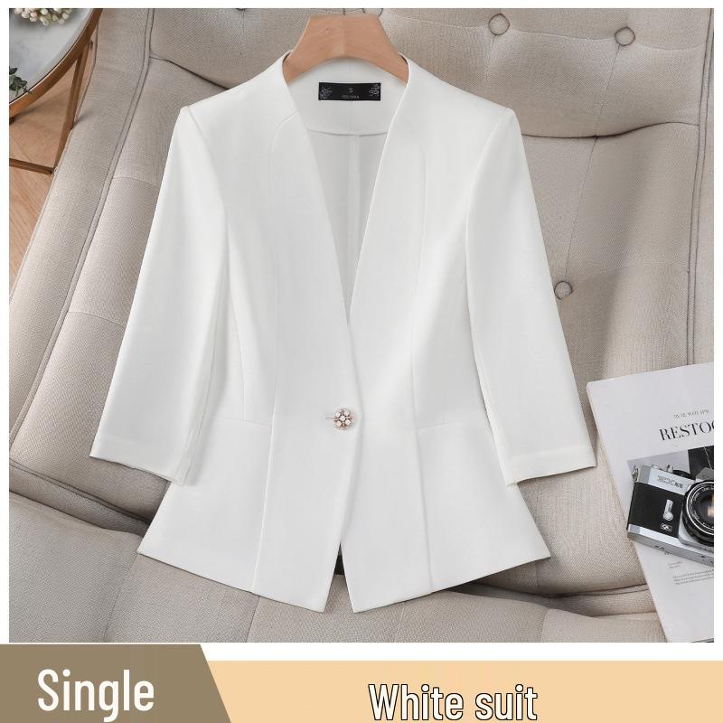 Women s Champagne-Colored Short Suit Jacket - Spring/Summer Casual, High-End Petite Style 3XL белый
Women s Champagne-Colored Short Suit Jacket - Spring/Summer Casual, High-End Petite Style 3XL белый
