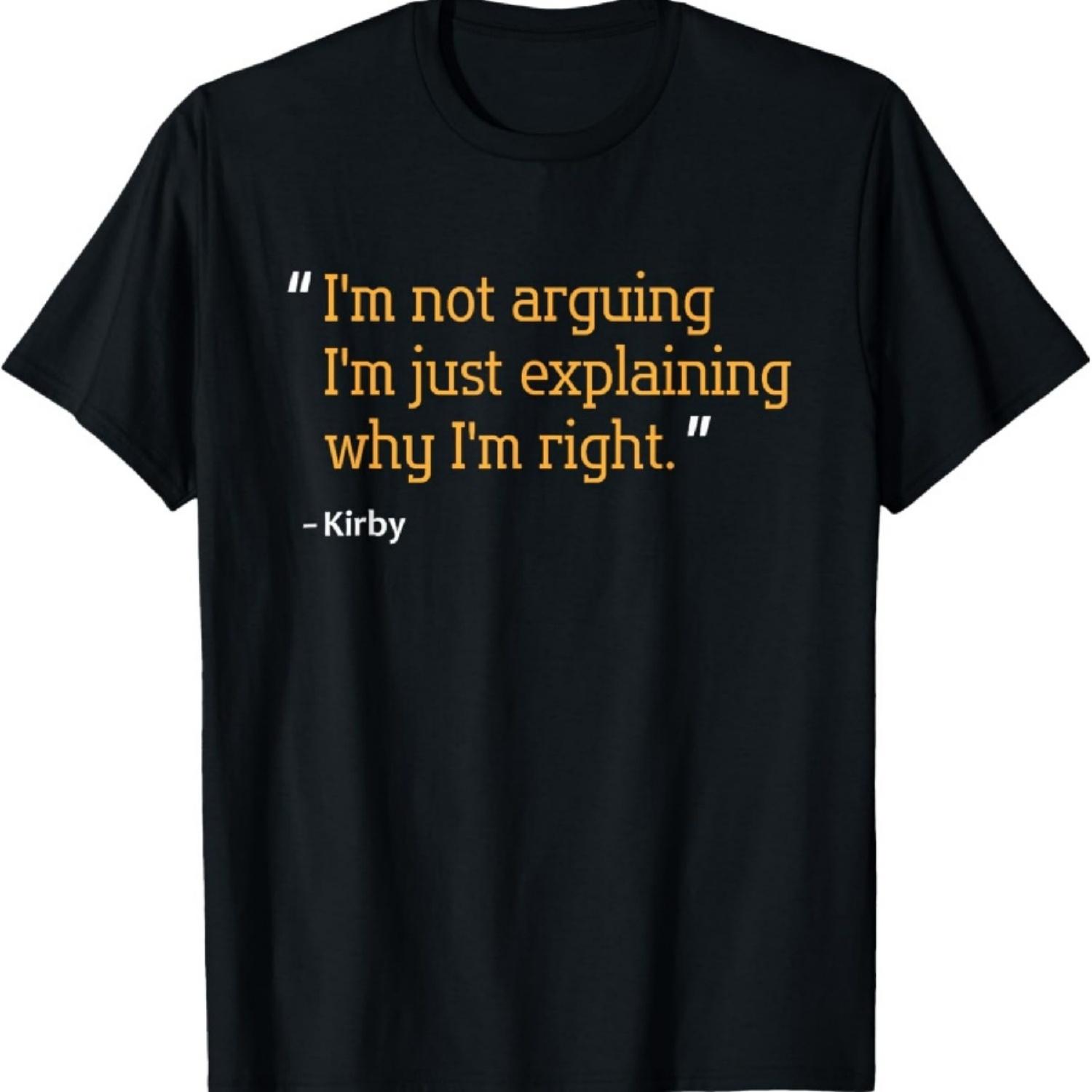 KIRBY Gift Quote Funny Birthday Personalized Name Idea T-Shirt XXXXXL чорний
KIRBY Gift Quote Funny Birthday Personalized Name Idea T-Shirt XXXXXL чорний