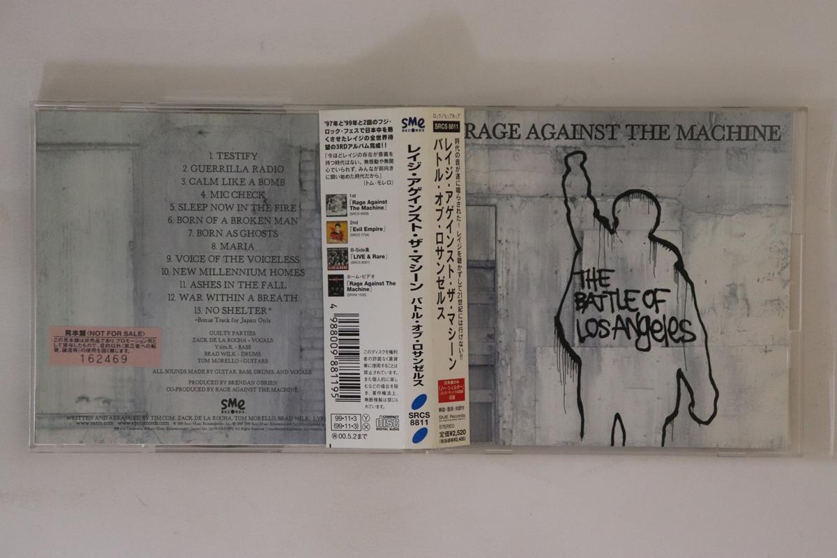 CD RAGE AGAINST THE MACHINE - Битва за Лос-Анджелес SRCS8811PROMO SONY 1999 Япония Obi Metal
CD RAGE AGAINST THE MACHINE - Битва за Лос-Анджелес SRCS8811PROMO SONY 1999 Япония Obi Metal