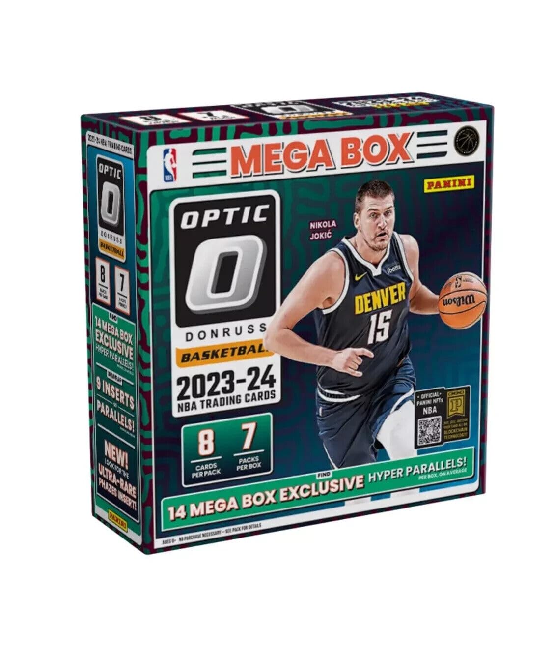 Panini Donruss Optic Баскетбол Мегабокс Гиперпараллели 2023-24 (56 карт/коробка) Запечатанный.
Panini Donruss Optic Баскетбол Мегабокс Гиперпараллели 2023-24 (56 карт/коробка) Запечатанный.