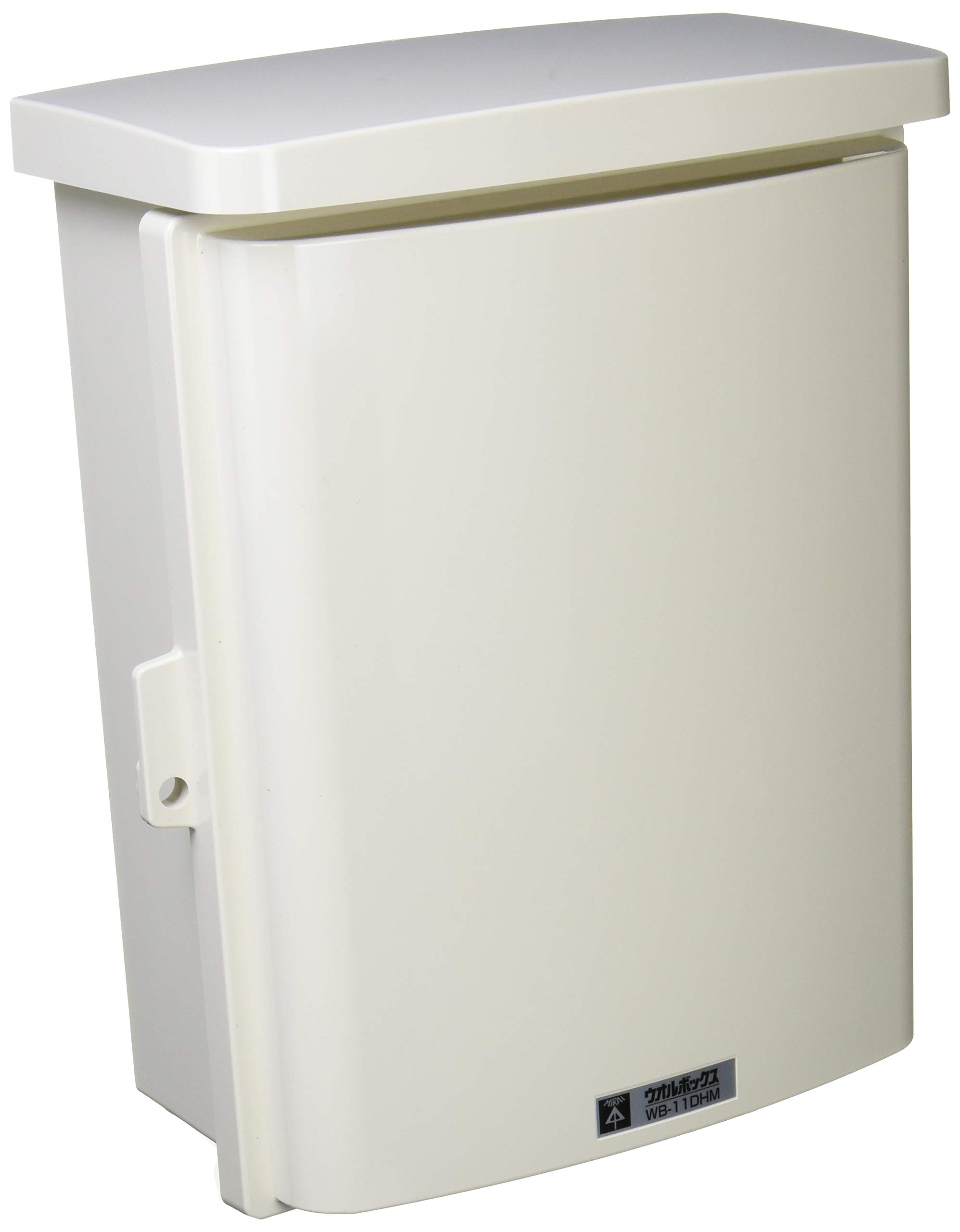 Mirai Industry Plastic Rainproof Box, Wall Box, Type D, Horizontal, High-Grade, Integrated Roof, 278 x 229 x 113 mm, Milky White, 1 Box, WB-11DHM
Mirai Industry Plastic Rainproof Box, Wall Box, Type D, Horizontal, High-Grade, Integrated Roof, 278 x 229 x 113 mm, Milky White, 1 Box, WB-11DHM