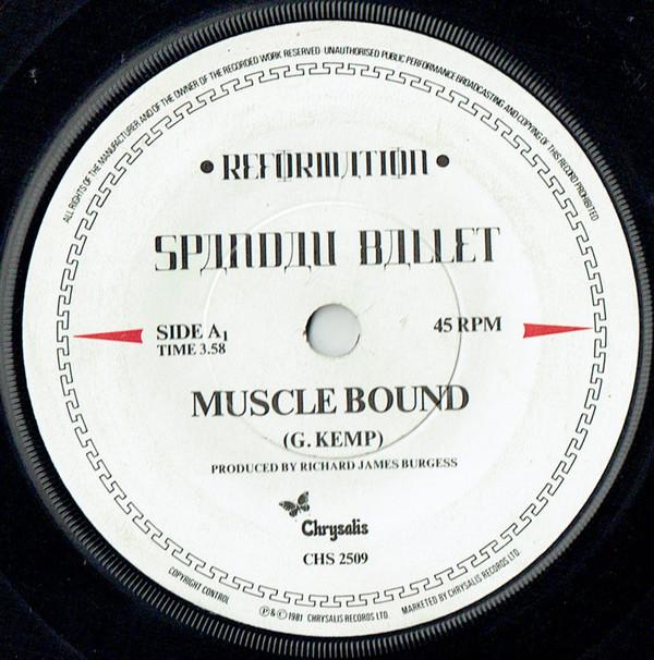 7inch Record SPANDAU BALLET - Muscle Bound CHS2509 Reformation, Ch 1981 UK Soul/Funk Used
7inch Record SPANDAU BALLET - Muscle Bound CHS2509 Reformation, Ch 1981 UK Soul/Funk Used
