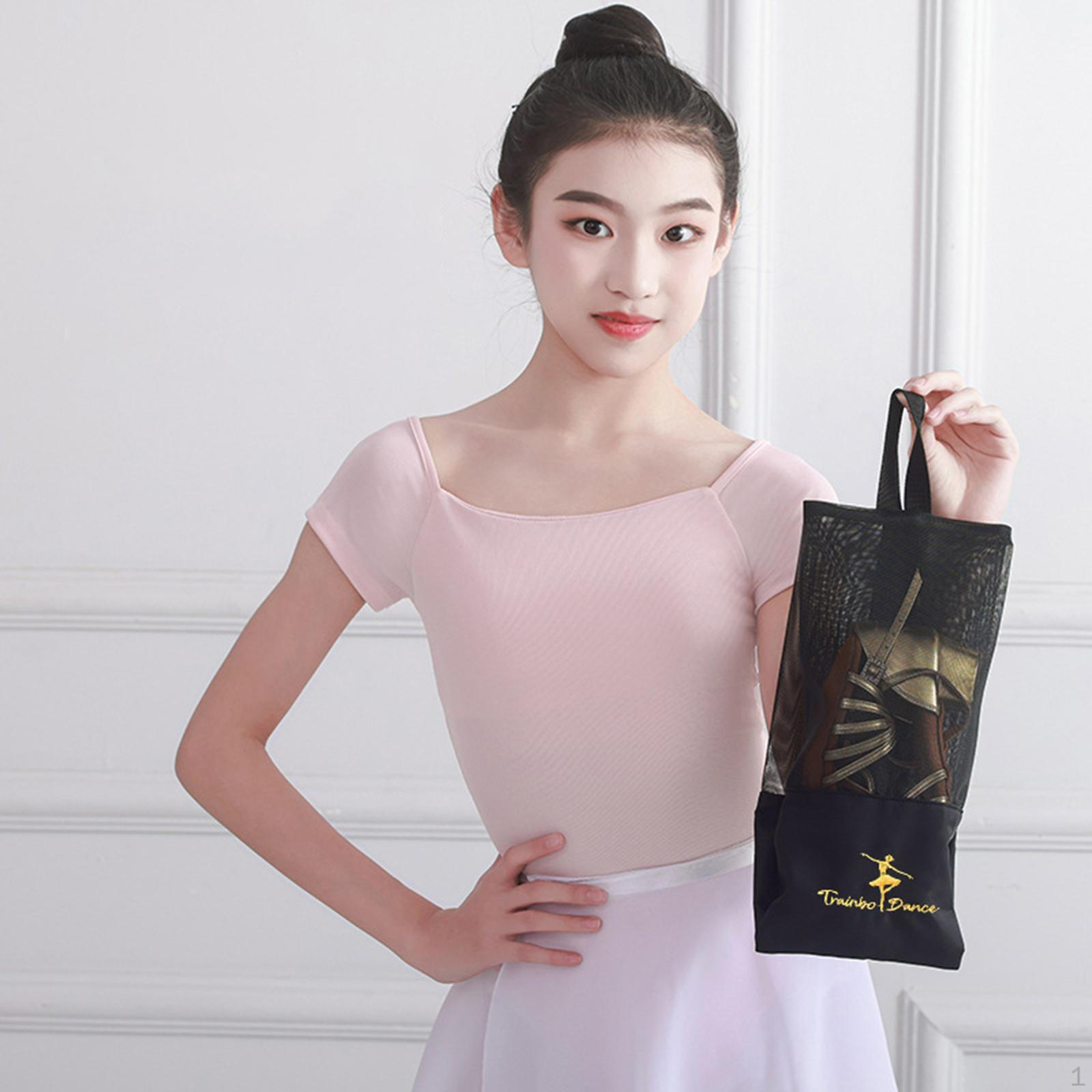 Ballet Shoe Bag Lightweight Mesh Pointe for Performance Daily Rehearsal
Ballet Shoe Bag Lightweight Mesh Pointe for Performance Daily Rehearsal