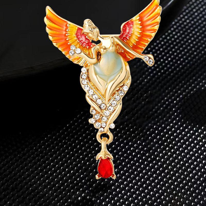 New Angel Pendant Brooches Pins for Women Exquistie Luxury Crystal Corsage Women s Suit Lapel Pin Desinger Clothing Accessories
New Angel Pendant Brooches Pins for Women Exquistie Luxury Crystal Corsage Women s Suit Lapel Pin Desinger Clothing Accessories