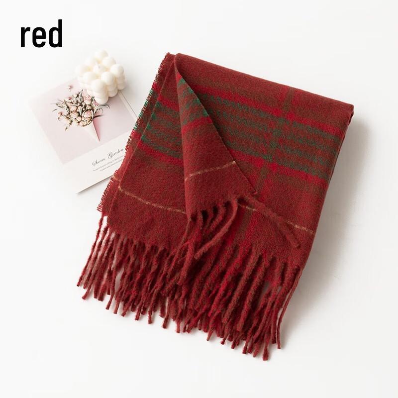 DayApril Women s Plaid Scarf 180x60cm
DayApril Women s Plaid Scarf 180x60cm