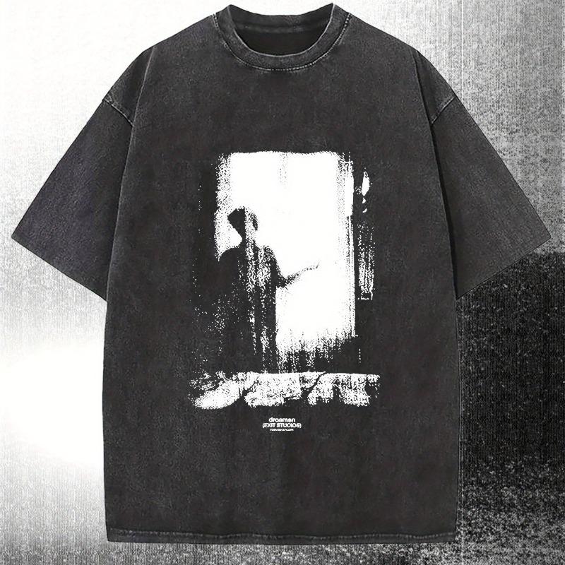 Men s T-Shirt - Vintage Washed Distressed D Streetwear Tee with Art Print, Round Neck Casual Shirt for All-Season Comfort, Everyday and Vacation Wear 5XL чорний
Men s T-Shirt - Vintage Washed Distressed D Streetwear Tee with Art Print, Round Neck Casual Shirt for All-Season Comfort, Everyday and Vacation Wear 5XL чорний