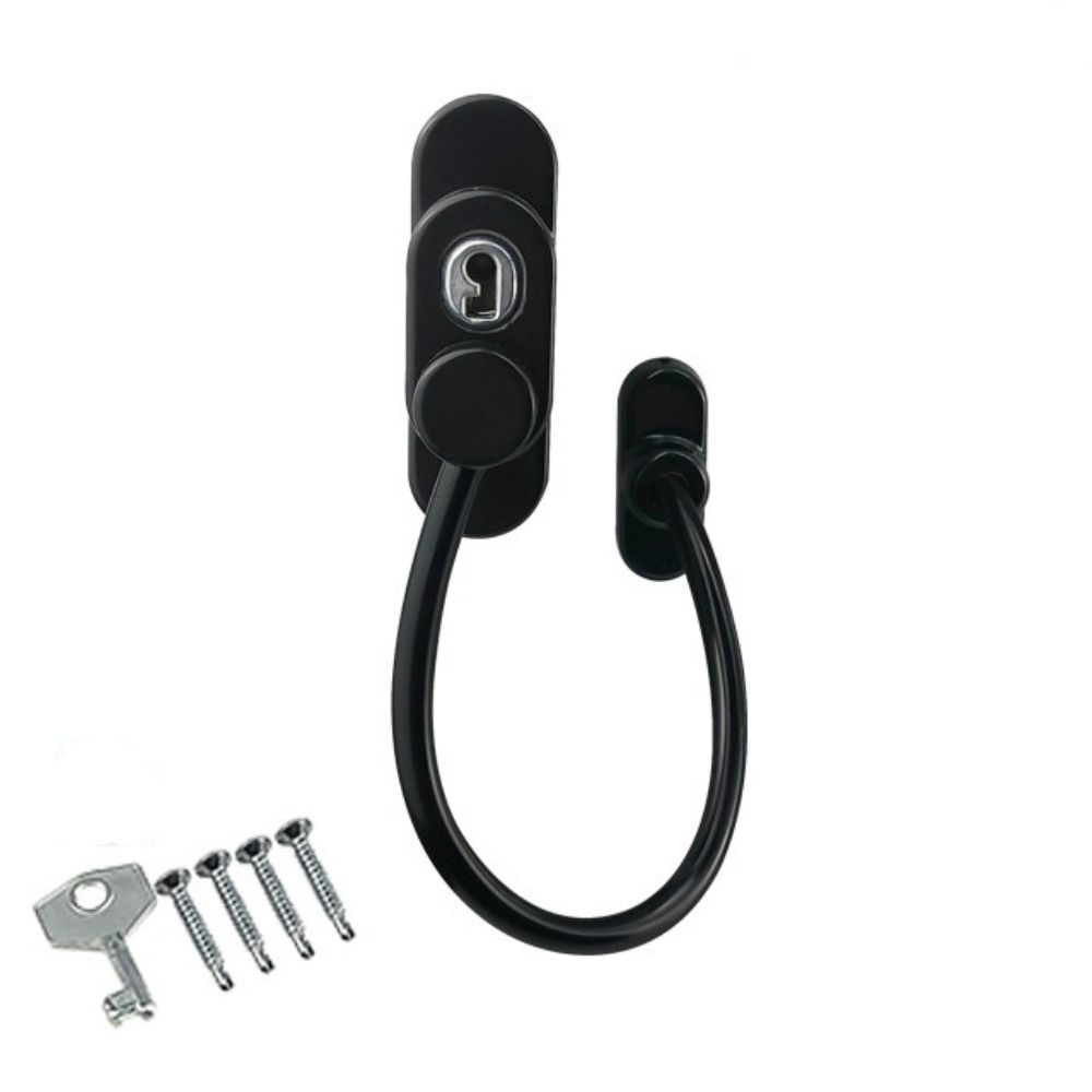Metal Window Limiter Anti-theft Door Lock Security Locks Window Safety Lock Cabinet Refrigerator чёрный
Metal Window Limiter Anti-theft Door Lock Security Locks Window Safety Lock Cabinet Refrigerator чёрный