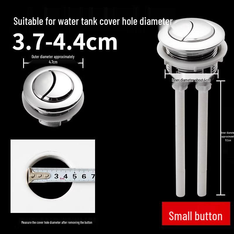 Universal Dual Flush Toilet Lid Button & Switch Set
Universal Dual Flush Toilet Lid Button & Switch Set